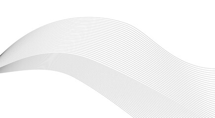 Abstract flowing lines on transparent background forming wavy dynamic pattern for digital design projects artistic vector graphics creating movement and rhythm © SAYEMART