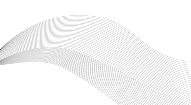 Abstract flowing lines on transparent background forming wavy dynamic pattern for digital design projects artistic vector graphics creating movement and rhythm