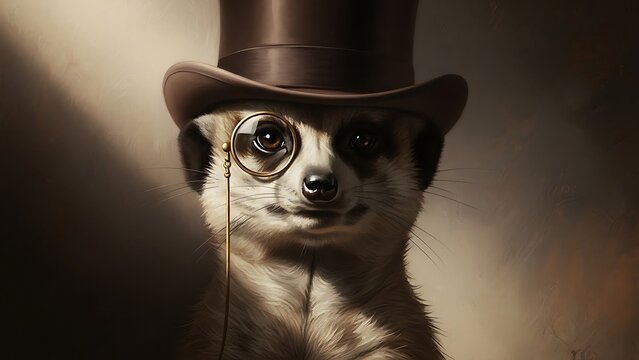 hat with a gun