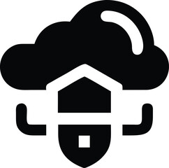 Secure cloud computing with a shield of protection for data and information