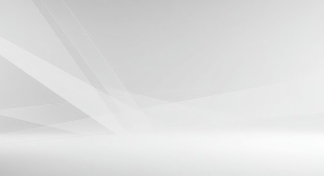 Abstract white surface background suggesting potential order, featuring subtle, ghosted geometric lines indicating a hidden structure or future design blueprint ,ethereal ,subtle ,blank
