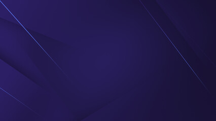 Dark purple abstract geometric background with smooth gradient and minimal flowing lines. Luxury modern design with copy space for business, technology and corporate branding