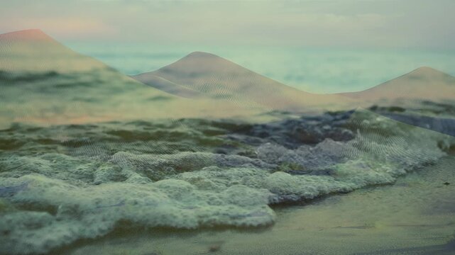 Berge und Meer
