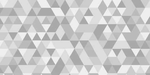 Fototapeta premium Polygonal Mosaic Background. grey and white abstract mosaic seamless pattern. Vector crack background. Endless texture. Gray Geometric Retro tiles pattern Fabric vintage print, vector illustration. 