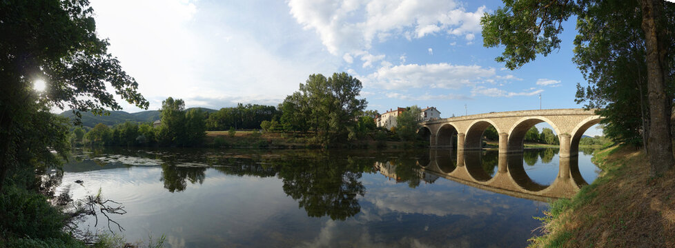 Br&uuml;cke &uuml;ber die Loire bei Lavoute-sur-loire