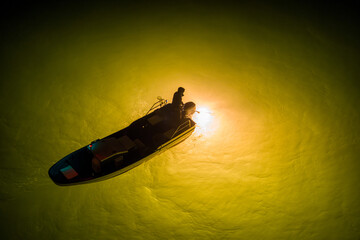 吉野川のシラスウナギ漁