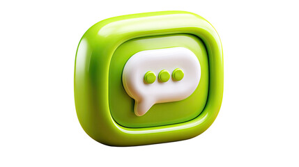 Digital Messaging: A vibrant digital illustration showcases a stylized speech bubble, conveying the essence of online communication, digital interaction, and modern connectivity.