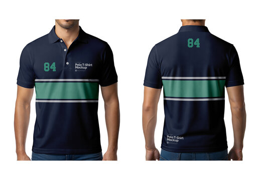 Mens Polo Shirt Mockup