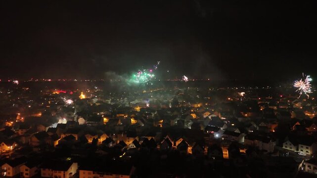 Feuerwerk in R&ouml;dermark