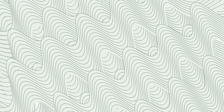 farm green banner, organic abstract background with fields. wavy green lines, natural organic products. vector ilustration
