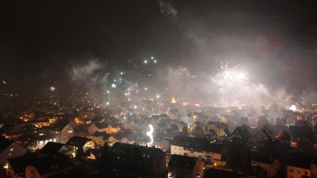 Feuerwerk in R&ouml;dermark