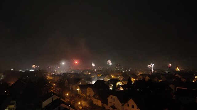 Feuerwerk in R&ouml;dermark