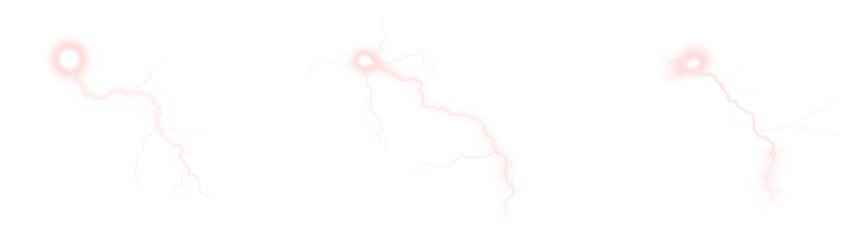 Thunderstorm strike lightning PNG Overlay on transparent background
