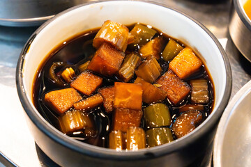soy sauce with vegetable