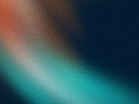 Abstract grainy gradient background with soft light and copy space