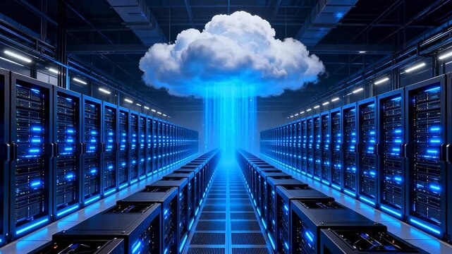 Cloud computing server room