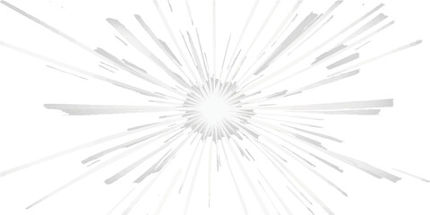 Naklejka premium Abstract light blue background with stars and radiant rays