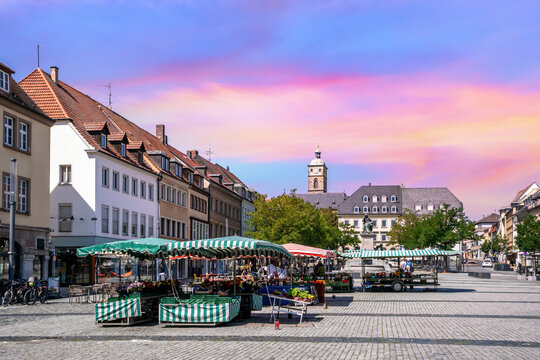 Altstadt, Schweinfurt, Bayern, Deutschland 