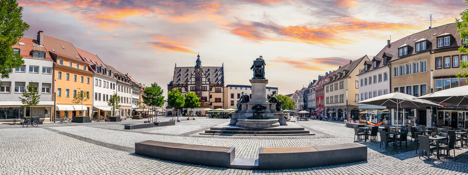 Altstadt, Schweinfurt, Bayern, Deutschland 
