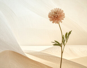 Warm abstract textured background with soft organic surface