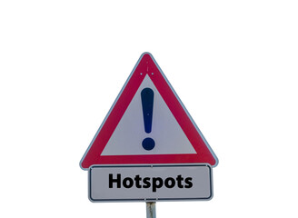 Sign Hotspots isolated