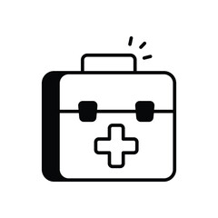Obraz premium First Aid Kit vector icon