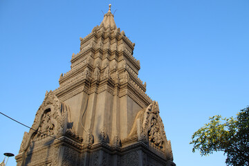 buddhist temple (wat preah prom rath) in siem reap in cambodia  © frdric