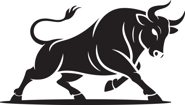 Vector illustration of a Ox