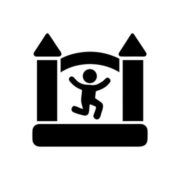 Inflatable Bouncy Castle Fun Icon