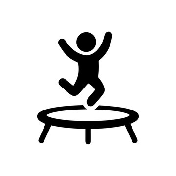 Joyful Trampoline Bounce Play Icon