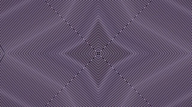 Hypnotic Geometric Pattern Animation in Purple