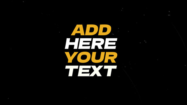 Kinetic Typography 4