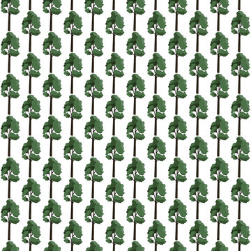 mixed seamless pattern, tree leaf animals etc