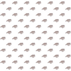 mixed seamless pattern, tree leaf animals etc