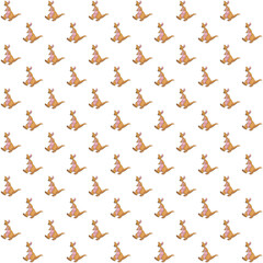 mixed seamless pattern, tree leaf animals etc