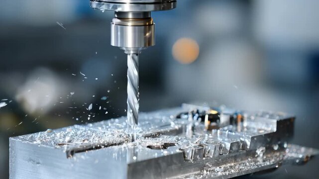 Close medium shot capturing the adaptable embossing press switching between various patterns flawlessly emphasizing versatility in a modern manufacturing floor.