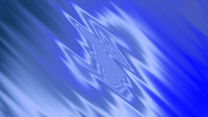 Blue and light blue colors merge with diagonal streaks and a striking central zigzag pattern. © vannet