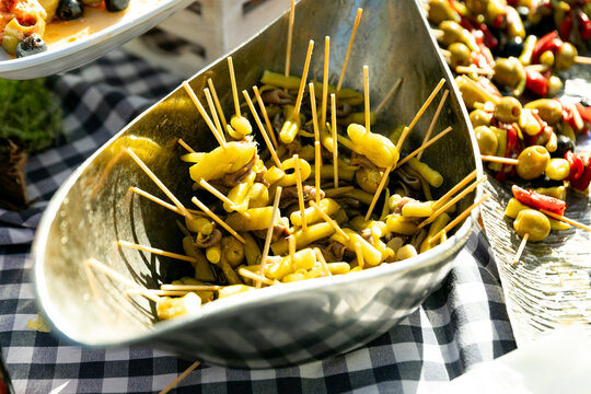 alimento, verduras, verde, fresco, crudo, salubre, organica, ingrediente, nutrici&oacute;n, asparagus officinalis, comida, agridulce, gildas, aceitunas, frio