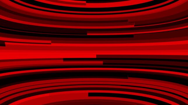 International news background animation. Digital world news background animation, red color 3d rotated ear, abstract technology News background animation. ...