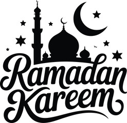 Ramadan kareem islamic holiday greeting