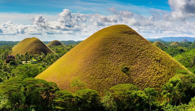 chocolate hills in bohol