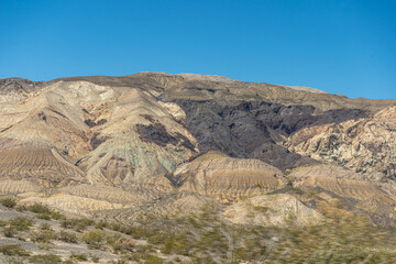 landscape of the mountains
