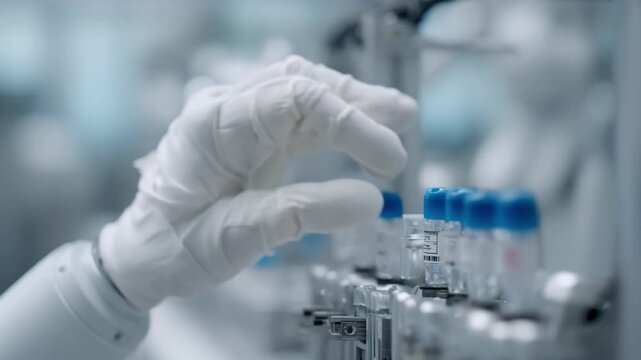 Close medium view of a robotic system smoothly pressing a gasket into place emphasizing efficiency and automation.