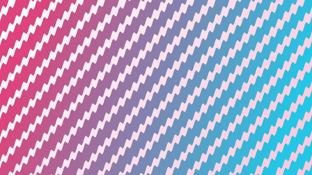 Vibrant gradient zigzag pattern with pink, purple, and blue hues
