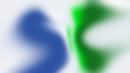 Abstract grainy gradient background with soft blue and green blurs