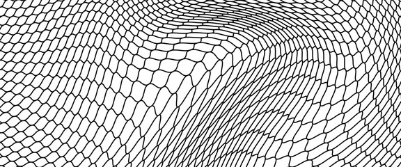 Mesh texture for fishing nets. Seamless pattern for sportswear or soccer goal, volleyball net, basketball hoop, net background. © Dirgantara Project