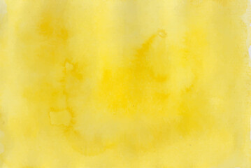 Abstract orange or yellow watercolor background, grunge texture, grainy and distressed painted wall, decorative orange or yellow floor surface, art hand paint vector illustration