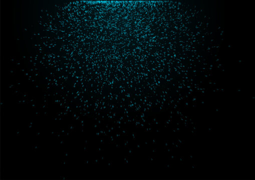 Celestial Bitstream - A Cascading Binary Torrent Descending into the Infinite Digital Void