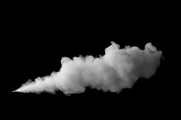 Fluffy White Smoke Mass Atmospheric Effect