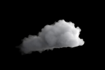 Fluffy White Smoke Mass Atmospheric Effect